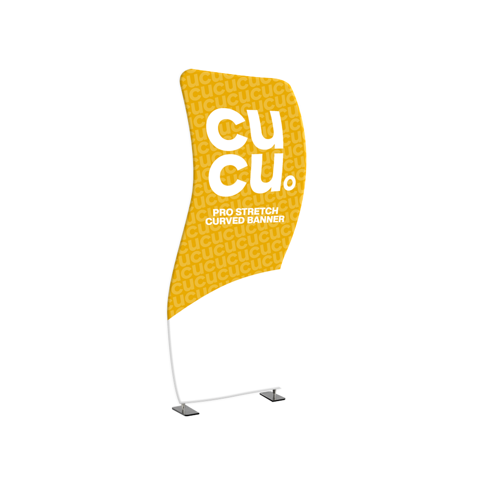 Pro Stretch Curved Banner