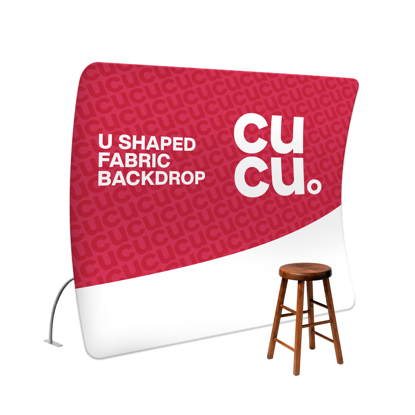 U Shaped Fabric Backdrop