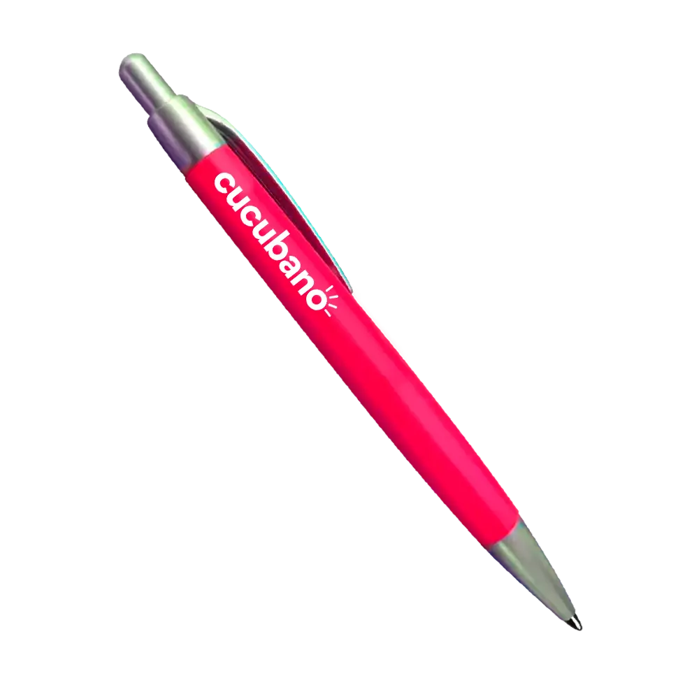Custom Pen (Plastic + Rubber)