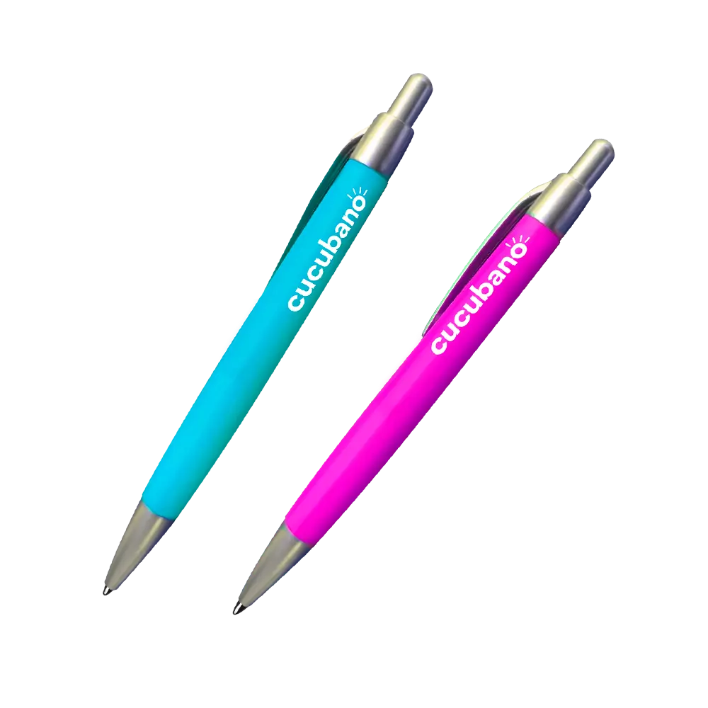 Custom Pen (Plastic + Rubber)