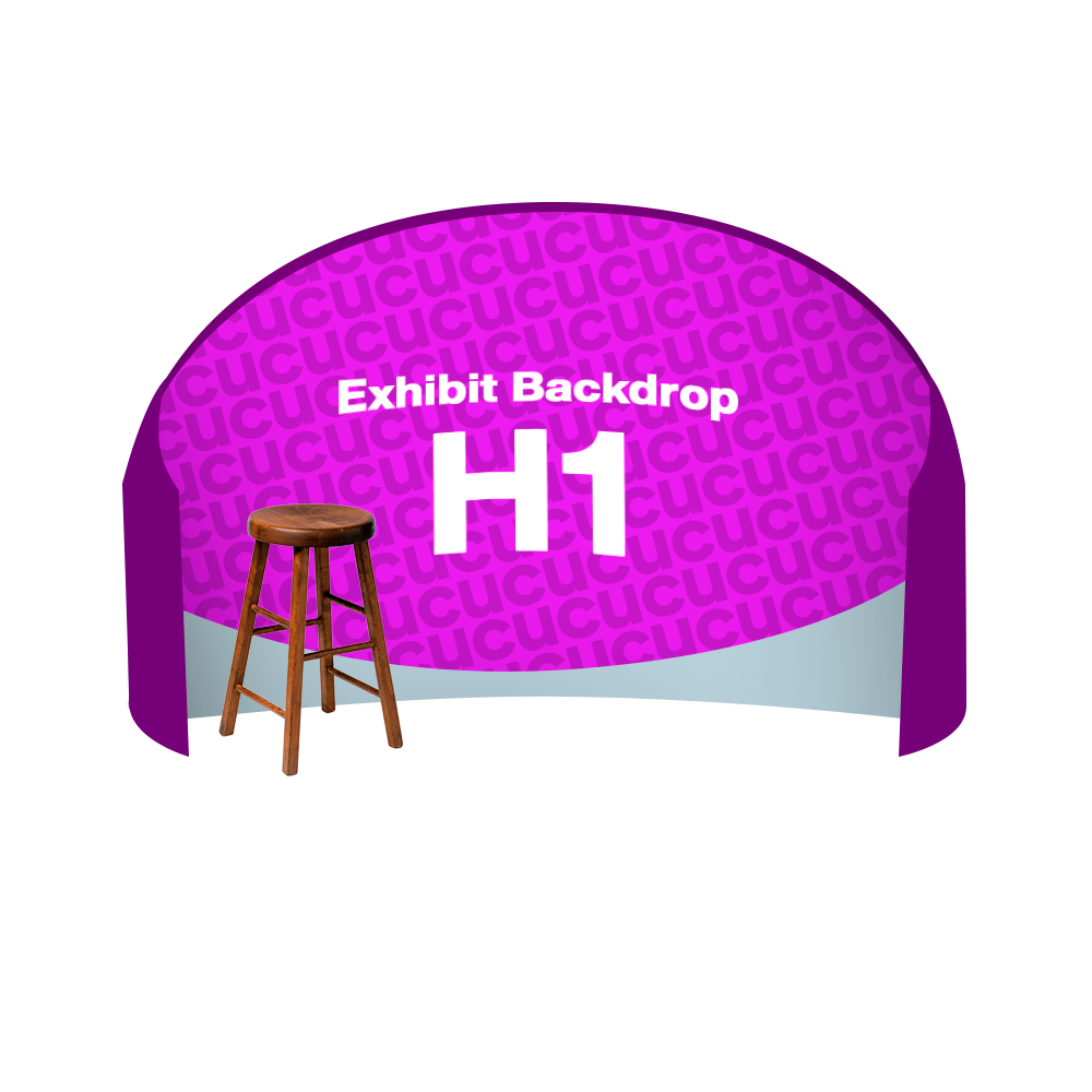 Exhibit Backdrop H1