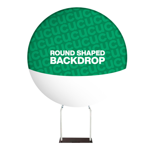 Round Shaped Backdrop